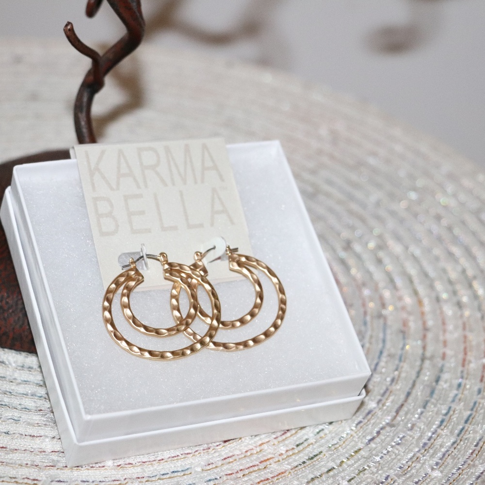 New Hoop Earrings - Picture 2 of 3